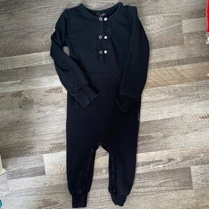 Little Bipsy Black Snap Romper 18-24M
